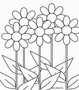 Coloring Girls Flowers Pages Flower Kids Library Clipart sketch template
