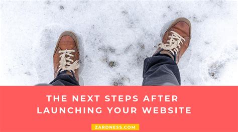 steps  launching  website zardness