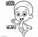 Guppies Goby sketch template