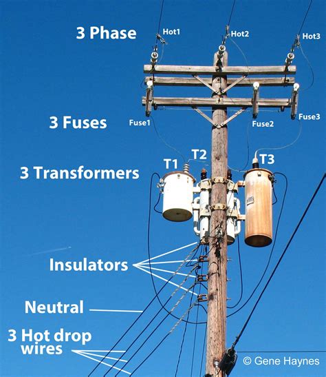 wiring schematic  pole transformer installation  distribution  utilization voltage