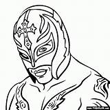 Coloring Pages Wwe Rey Mysterio Wrestling Printable Colouring Sheets Kids Online Print Belt Mask Color Drawing Misterio Everfreecoloring Thecolor Bing sketch template