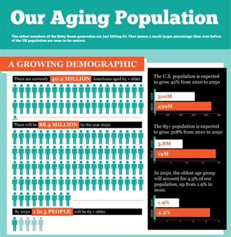 ageing population infographic aging population aging infographic