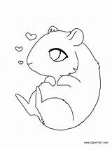 Guinea Pig Coloring Pages Avia Styx Kids Printable Print sketch template