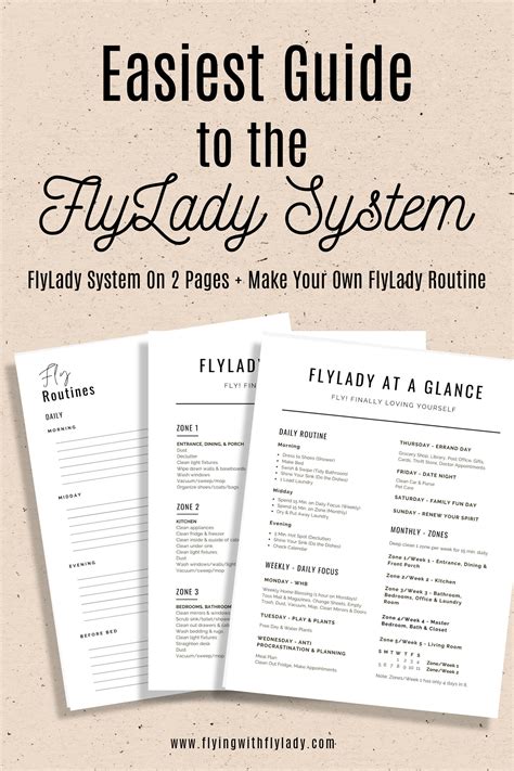 flylady daily routine printable printable word searches