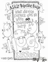Valentine Lou Skip Riddles Crafts Cutest sketch template