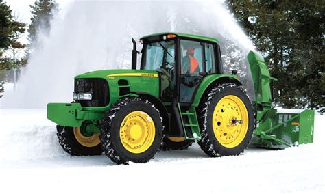 john deere snow removal equipment  add   tractor