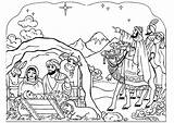 Coloring Pages Nativity Jesus Choose Board sketch template