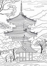 Book Tempel Japanischer Japonais Favoreads Paysage Malvorlagen Pagoda Japanische Coloriages Buddhist Apprendre раскраски Dessiner Architecture Japonaise Kirtland Orientali Japoneses Templo sketch template