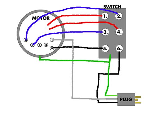 electric motor motor run capacitor wiring diagram