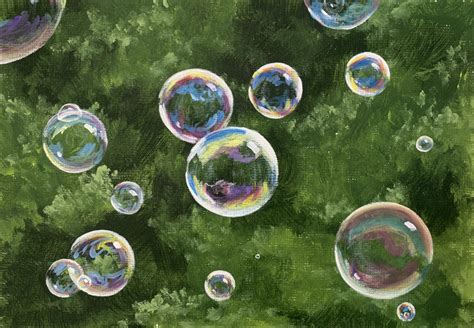 bubble acrylic canvas acrylic art collectibles etnacompe