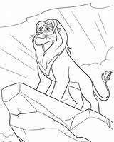 Lion Guard Coloring Pages Simba Printable Print sketch template