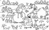 Coloriage Hiver Coloring Pages Noel Choose Board Winter sketch template