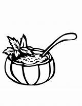 Coloring Soup Pages Clip Rice Kids Library Clipart Printable Getdrawings Bowl Drawing Color Popular sketch template
