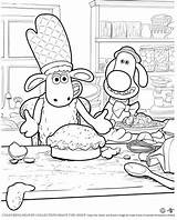 Shaun Sheep Colouring Creations Wait Fill Just sketch template
