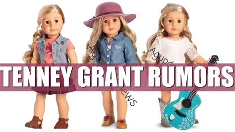 american girl doll rumor tenney grant  collection youtube