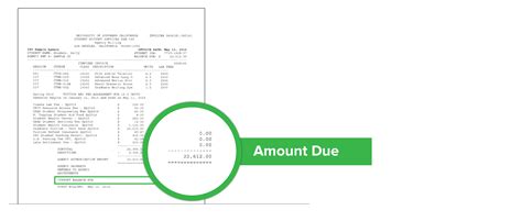 understanding  agency invoice student financial services