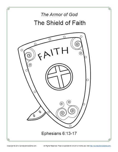 Armour Of God Coloring Page Chilangomadrid Com