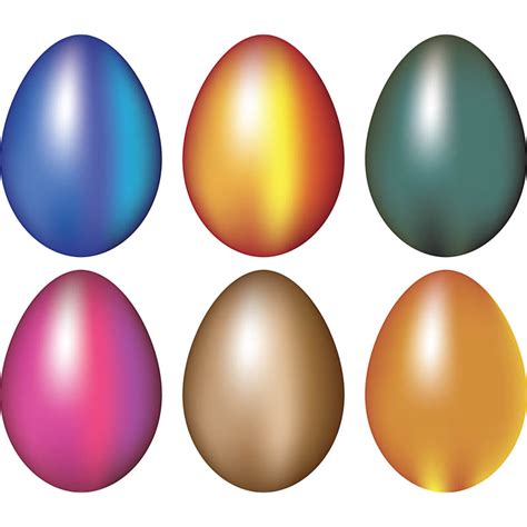 easter egg designs clipart