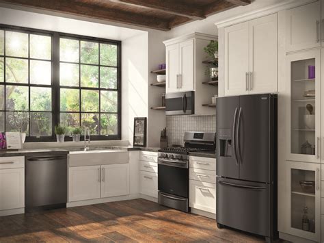 black stainless appliance finish  residential pros