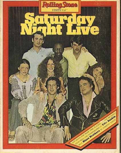 the cast of snl on the cover of rolling stone live