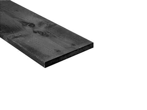 douglas houten plank xmm zwart