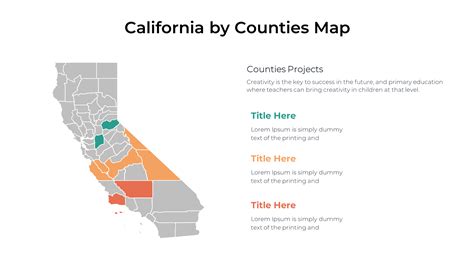 california counties map resume sample