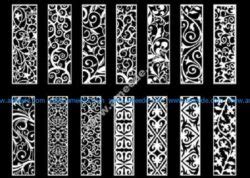 laser cutting designs dxf files  vector