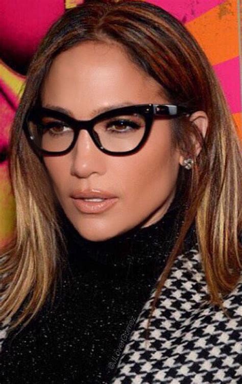 Jennifer Lopez Glasses Fashion Fashion Eye Glasses Glasses Makeup