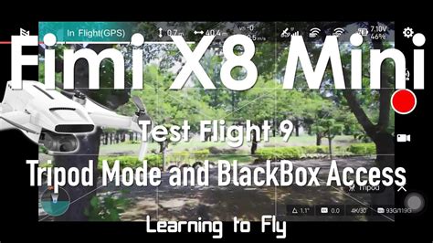 fimi  mini blackbox  tripod mode learning  fly ep  youtube