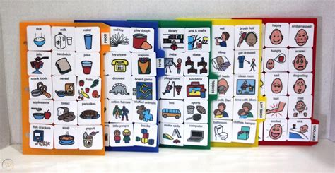150 pic pecs book for autism speech adhd communication aba