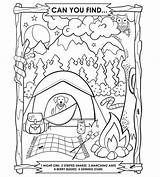 Camping Campfire Momgenerations Maze Stop sketch template