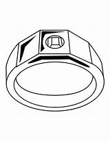 Ring Coloring Drawings Designlooter Jewelry 08kb 792px sketch template