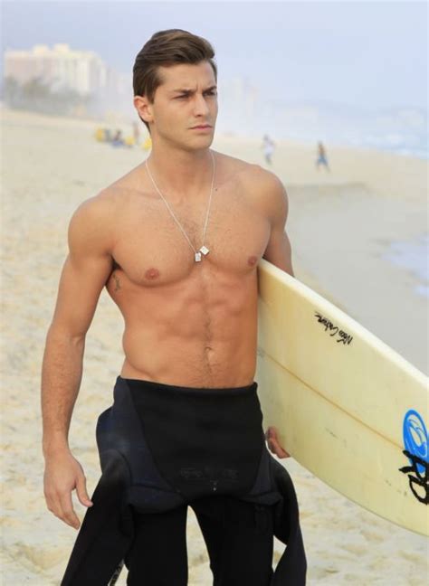 klebber toledo shirtless beach male hot abs brazilian guy men s