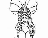 Coloring Shakira Pages Popular sketch template