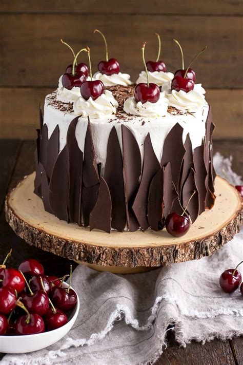 This Black Forest Cake Combines Rich Chocolate Cake Layers