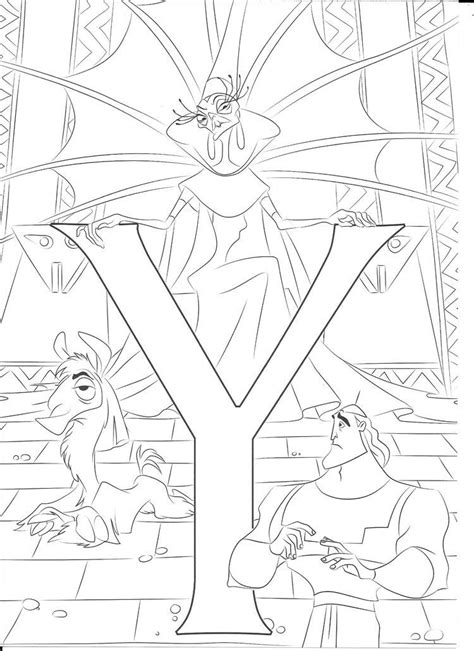disney coloring letters alphabet coloring pages cartoon coloring