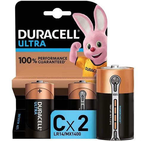 Батарейка Duracell Ultra C Lr14 2шт – фото відгуки характеристики в