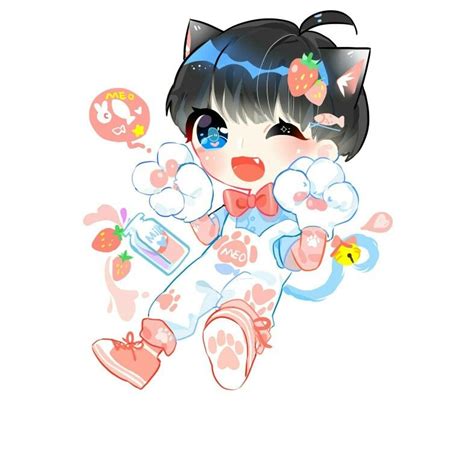 chibi boy diy stickers jackson babe idol kawaii journal anime