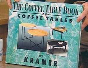 metaprime examples kramers coffee table book  seinfeld