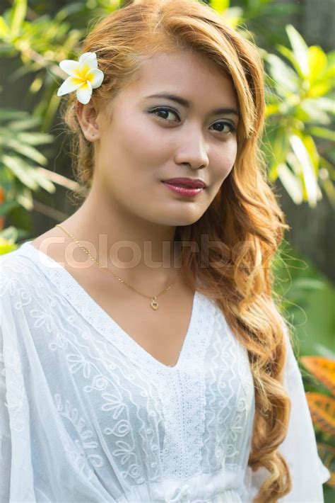 Beautiful Thai Girl Stock Image Colourbox
