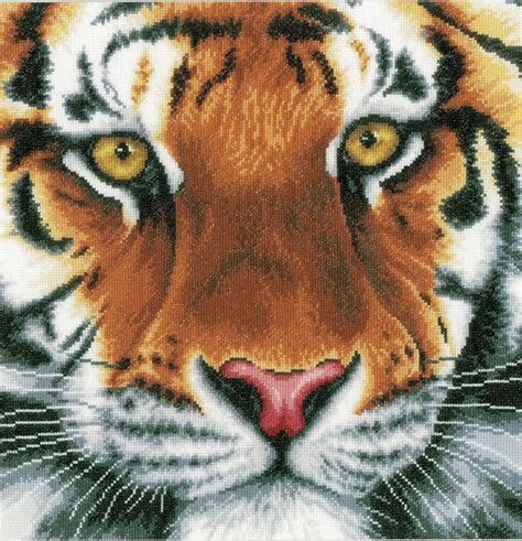 tiger cross stitch kit