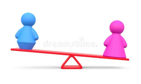 Abstract Concept Of Gender Equality Stock Illustration Illustration