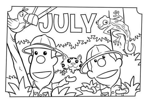 july month   year coloring  activity page heart coloring
