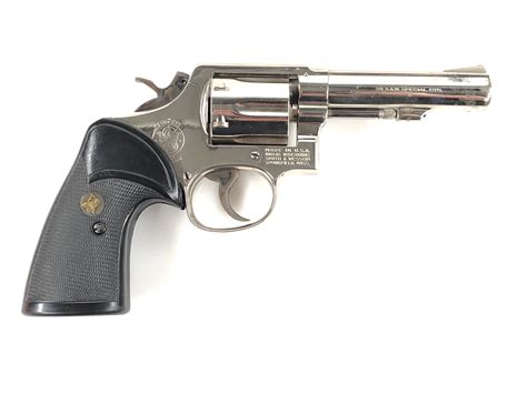 lot smith wesson model   nickel  special revolver