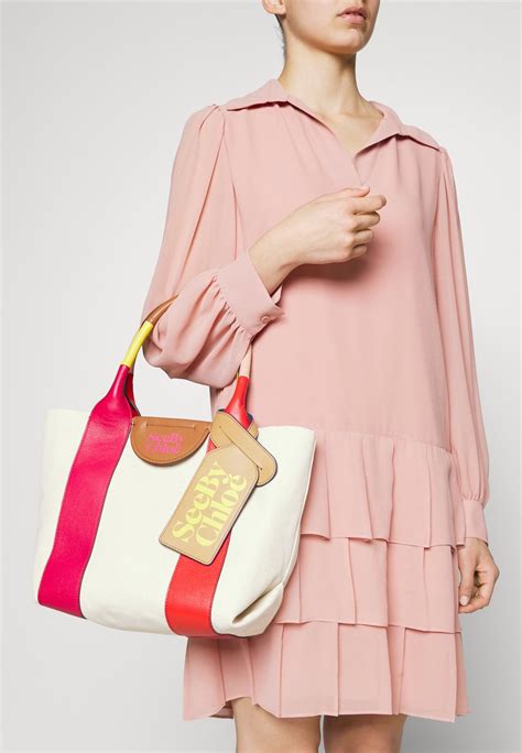 See By Chloé Laetizia Handbag Cherry Pink Pink Uk