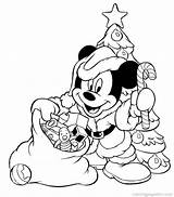 Coloring Disney Pages Christmas Popular sketch template