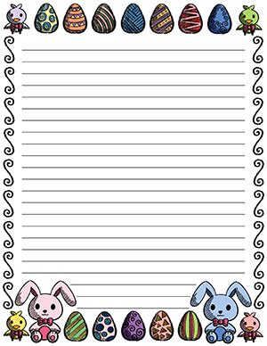printable stationery page