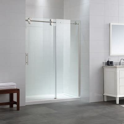 frameless shower doors  lowescom