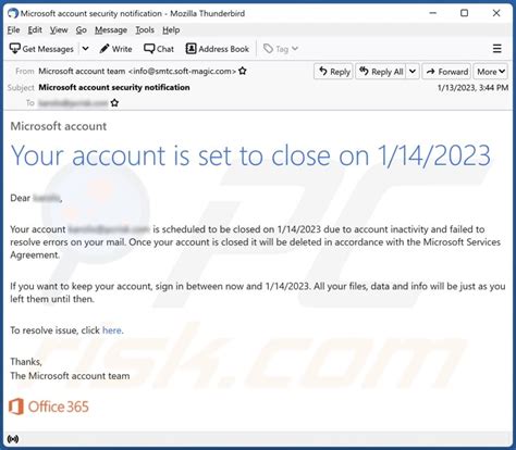 account  set  close email scam removal  recovery steps
