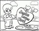 Valentine Coloring Christian Pages Miracle Timeless sketch template